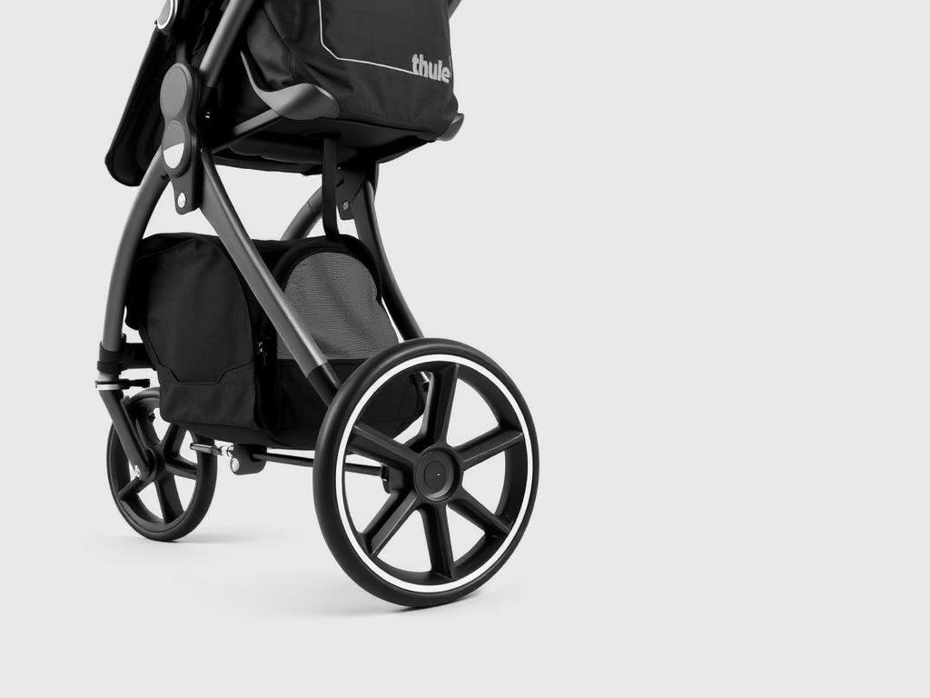 Thule Urban Glide 2 Jogging-Kinderwagen mit Handbremse und großen Rädern